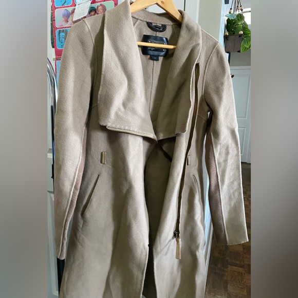 Mackage Tan Trench Coat - Picture 12 of 15
